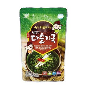 정옥 섬진강 다슬기국 350g 5팩, 5개