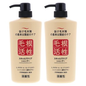 Jun Cosmetic 스칼프 클리어 샴푸, 2개, 550ml