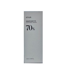 아누아 어성초 70 수딩 크림, 100ml, 1개