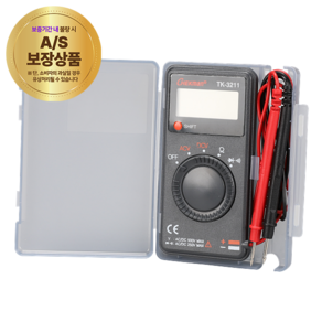 태광전자 디지털테스터기 TK-3211 포켓용, 1개