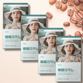 빼빼리카노 옵션 헤이즐널향, 85g, 4개