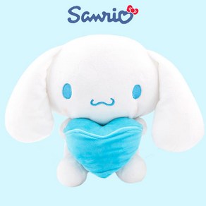 캐릭터 산리오 하트 중형 인형 애착 동물 토끼 강아지 고양이, 03.산리오(하트)시나모롤25cm, 1개