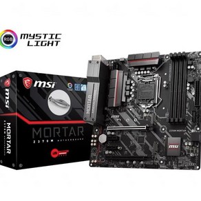 MSI Z370M MORTAR 1151핀 8세대 및 9세대 컴퓨터 부품 메인보드 품질 보증