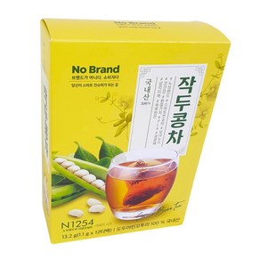 노브랜드 작두콩차 티백 13.2g (1.1g x 12티백) 도두어린꼬투리100% 국내산, 12개입, 12개