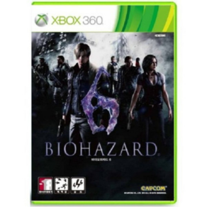 [중고] xbox360 바이오하자드6 정발 엑스박스 360 엑박