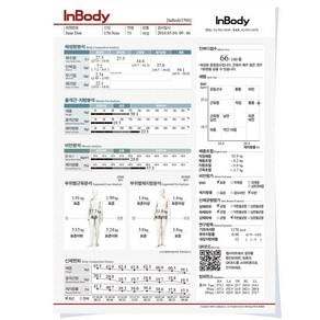 인바디470 용지 결과지 종이 프린트 출력표 500매, 성인용 결과지 (470전용), 1개, 혼합색상