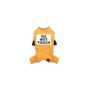 DO NOT TOUCH 오버롤 (289 옐로우), XS, 1개