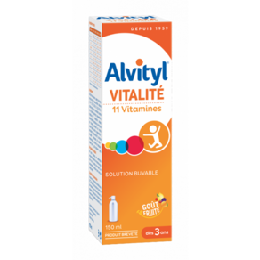 ALVITYL 올비틸 어린이 과일맛 멀티 비타민 시럽 150ml, 1개