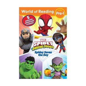 Wold of Reading Level Pe-1: Spidey Saves the Day (Spidey and His Amazing Fiends) 5종 합본 Papeback, 1개