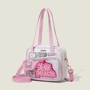 이타백 ITABAG 일본 만화 Itabag 크로스바디 토트 JK 숄더백 작은 여자 대학생 Ita 가방 삽입 H208