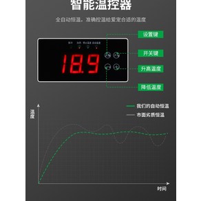 파충류 도마뱀 사육장 크레스티드게코 키우기 온도조절, 1개