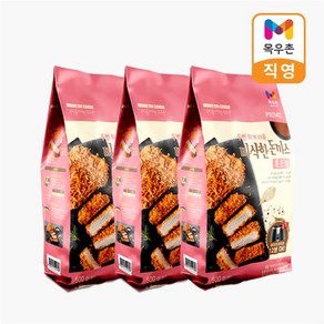 프라임 바삭한 통등심돈까스 500gx3팩, 3개, 500g