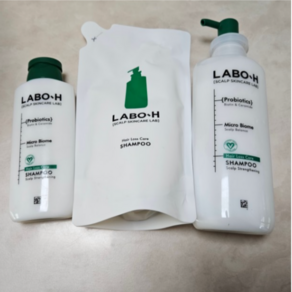 [본사정품] 라보에이치 탈모샴푸 약산성 대용량 두피 비건, 1개, 400ml