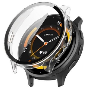 스마트 워치 밴드 스트랩 보호 범퍼 유리 케이스 커버 화면 보호대 쉘 리 Garmin Venu 3 3S