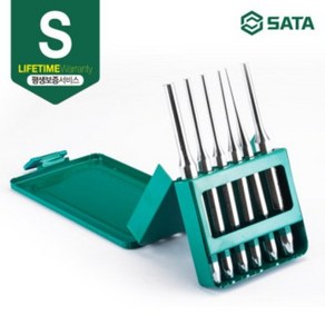 [사타/SATA] 핀 펀치 세트 (6PCS) 09162, 1개