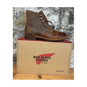 Red Wing Shoes RED WING IRON RANGER 남성용 6인치 구리 러프 & 터프 가죽 8085 NIB 부츠 Heitage Classic Moc