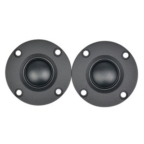 2pcs Tweete 1.5inch 6ohm 30w 돔 실크 필름 Tweete Hifi Teble 스피커 오디오 스피커 방열판, 하나, 보여진 바와 같이