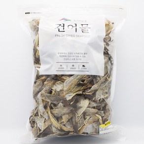 동해청정 국내가공 황태껍질 500g 명태껍질, 1개