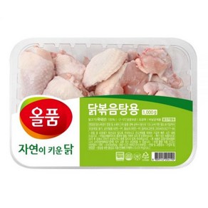 무항생제 자연이키운닭 닭볶음탕용 닭고기 1kg 국내산, 1개