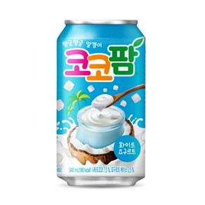 코코팜(화이트요구르트) 340ML X 24캔, 24개