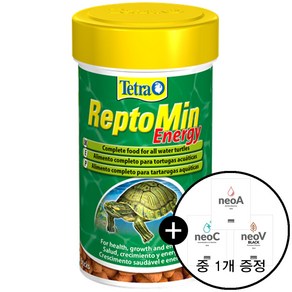 테트라 렙토민 에너지 250ml 거북이 사료 먹이 밥 아쿠아리오 네오 샘플 증정 포함 85g, 1개