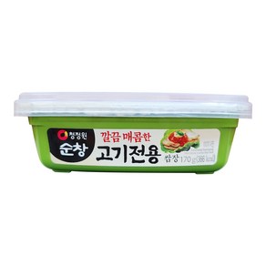 청정원 순창 고기전용쌈장 170g 식자재마트 펜션음식 도매가, 1개