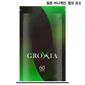 GROXIA 아나게인 3300mg 톱 야자 아연 이소플라본 니아신 엄선 13성분 국내 제조 60알 30일분, 1개, 60정