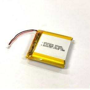 리튬폴리머 배터리 DTP105050 3.7V 3000mAh KC인증, 1개