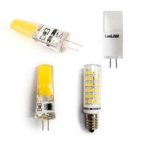 LED JC G4 GU5.3 G9 E14 E17핀전구 할로겐 미니램프 꼬마전구 12V 220V