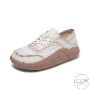 도오빠 디온니오 여성 메쉬 4CM 키높이 통기성 스니커즈