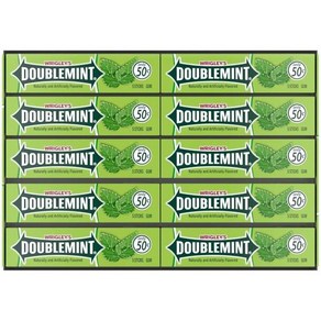 JÁCLER Wigley`s™ DOUBLEMINT 껌 츄잉껌 벌크 팩 스틱 5개(20, 20개