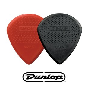 Dunlop 피크 Nylon Max Gip JAZZ III Red 24개