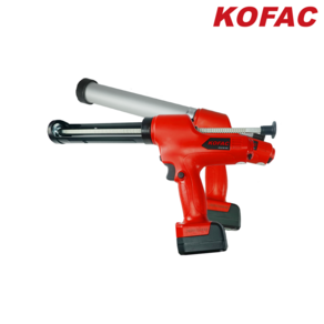 KOFAC DCG72E-500 충전 실리콘건 소세지 카트리지 전동 배터리 코킹 실리콘, 1개