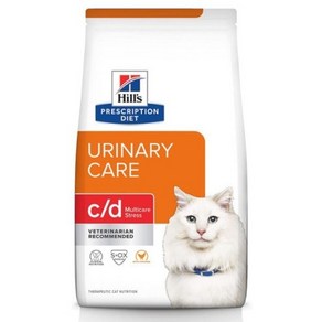 힐스 캣 고양이 처방사료 c/d cd multicae stess 3.85kg, 1개