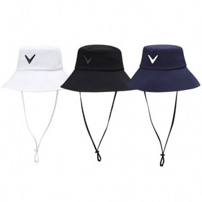 [캘러웨이코리아정품] 25년 V레인 버킷모자, 화이트, 1개