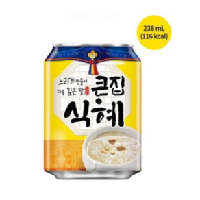 [해태음료] 큰집식혜, 238ml, 48개