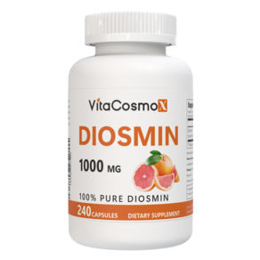 미국직배송 VitaCosmoX 디오스민 1000mg Best Diosmin 1000mg, 1개, 240정