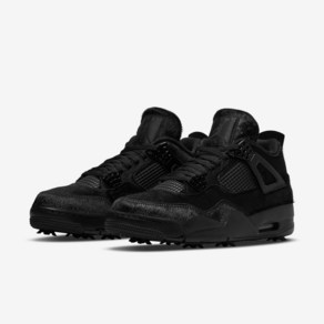 나이키 에어 조던 4 레트로 올다크 골프화 Nike Ai Jodan 4 Reto Golf Shoe Tiple Black