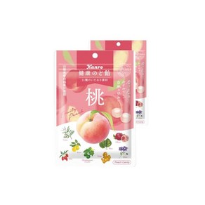 간로 건강 목캔디 복숭아 80g×2봉지, 80g, 2개