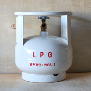 5kg LPG 스틸가스통 휴대용 가스용기, 단품, 1개, 12L