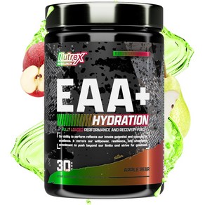 Nutex Reseach EAA BCAA 파우더 390g 애플 피어 8G 필수 아미노산 + 전해질, 1개