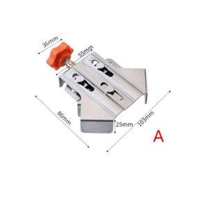 목공 스윙 턱 목수 직각 접합 90 도 코너 클램프 개폐 유형 목재 고정 클램핑 도구, 02 type A, 1개