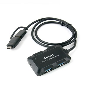 4포트 USB3.0 허브 FW115, 1개