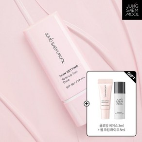 정샘물 스킨 세팅 톤업 선 베이스 40ml [사은품], 단품, 색상:단일옵션