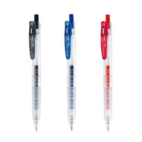 ZEBRA 제브라 사라사 스터디 중성펜 (0.5mm), 0.5-RED