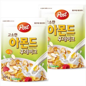 포스트 아몬드 후레이크 300g X 2개 시리얼 씨리얼