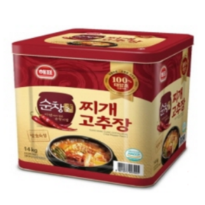 사조해표 매운탕용 찌개고추장 can, 14kg, 1개