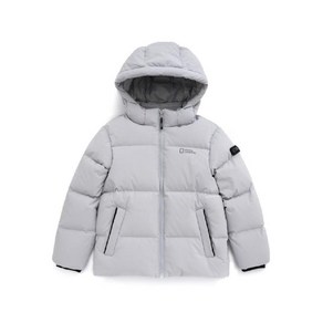 [국내매장판] 내셔널지오그래픽 K224UDW850 키즈 에센셜 푸퍼 다운 점퍼 GLACIER GREY