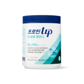 더리얼 프로틴UP 더슬림 다이어트 프로틴 체중조절 WPI 단백질 보충제 쉐이크 280g, 1개