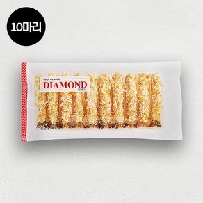 [다이아몬드새우] 냉동 튀김용 빵가루새우 20미 (300g x 2pack), 300g, 2개